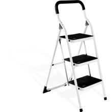Professional simple domestic safe Single Sided Step Ladders with handrail
